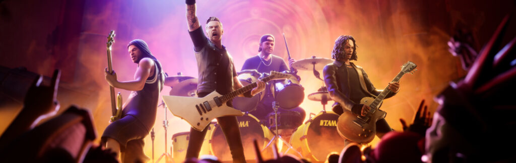 Jogos | Metallica no Fortnite Festival Battle Stage